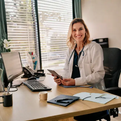 About Us banner image for Gowrie Medical Centre showing professional medical care